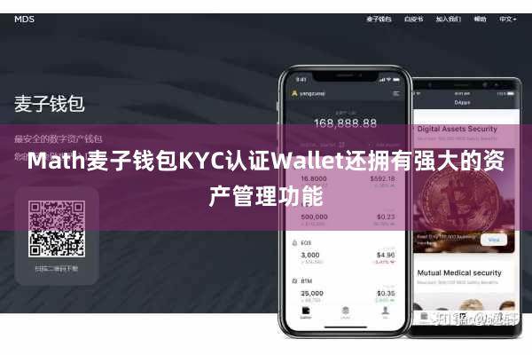 Math麦子钱包KYC认证Wallet还拥有强大的资产管理功能