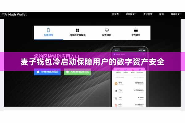 麦子钱包冷启动保障用户的数字资产安全